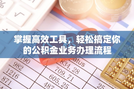 柏乡掌握高效工具，轻松搞定你的公积金业务办理流程