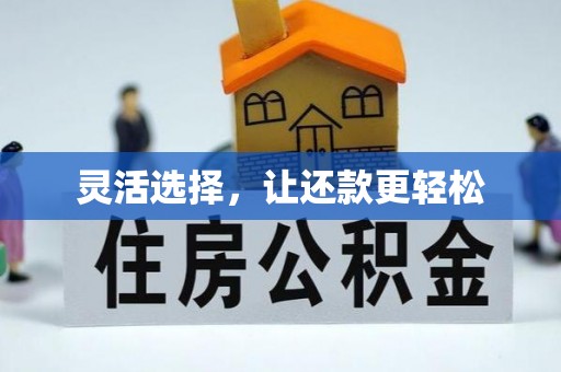 柏乡灵活选择，让还款更轻松