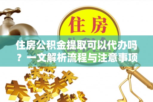 柏乡住房公积金提取可以代办吗？一文解析流程与注意事项